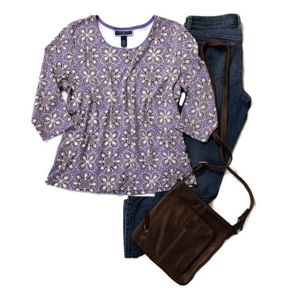 Karen Scott Petites Women's Top Size PXL - Picture 1 of 5